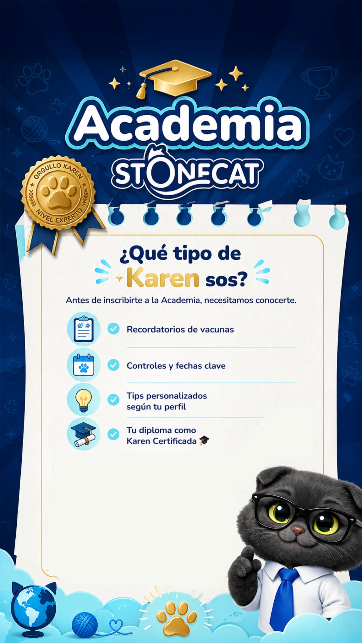 Academia Stonecat - Inscripción